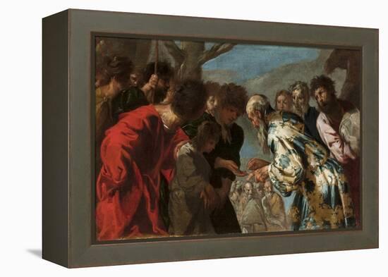 Joseph Sold by His Brothers, C.1657-58-Francesco Maffei-Framed Premier Image Canvas