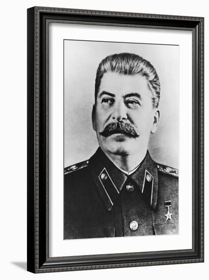 Joseph Stalin (1879-195), Soviet Leader, C1940S-null-Framed Giclee Print