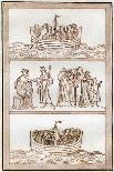 Court Jesters of the 14th Century-Joseph Strutt-Framed Photographic Print