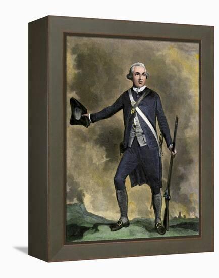 Joseph Warren, American Patriot Leader at the Battle of Bunker Hill-null-Framed Premier Image Canvas