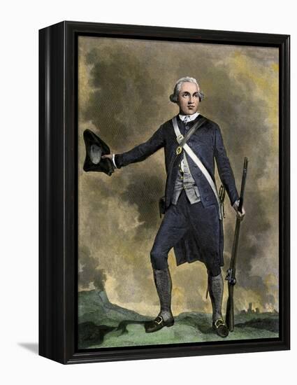 Joseph Warren, American Patriot Leader at the Battle of Bunker Hill-null-Framed Premier Image Canvas