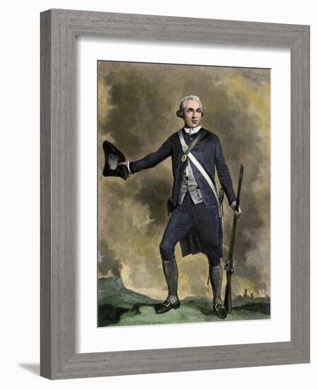 Joseph Warren, American Patriot Leader at the Battle of Bunker Hill-null-Framed Giclee Print