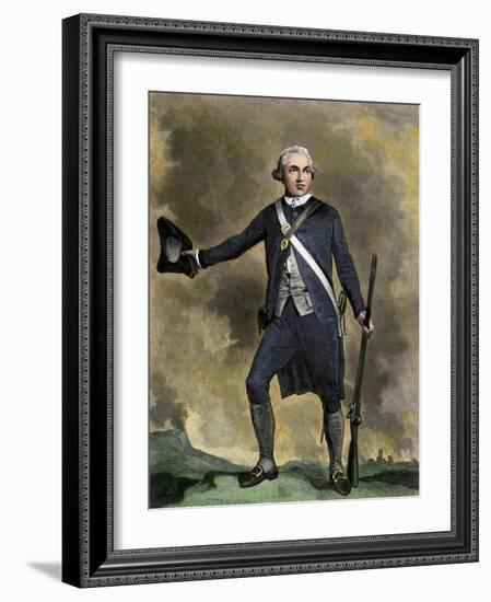 Joseph Warren, American Patriot Leader at the Battle of Bunker Hill-null-Framed Giclee Print