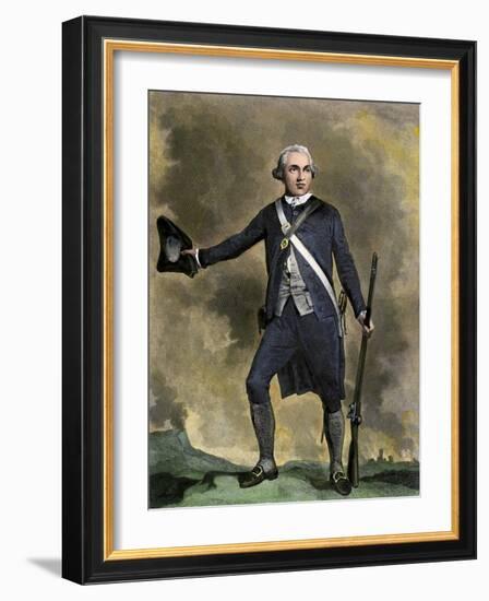 Joseph Warren, American Patriot Leader at the Battle of Bunker Hill-null-Framed Giclee Print