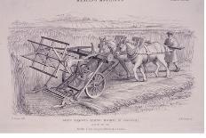 Bell's Improved Reaping Machine by Crosskill, C1840S-Joseph Wilson Lowry-Giclee Print
