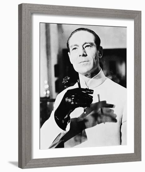 Joseph Wiseman, Dr. No (1962)-null-Framed Photo