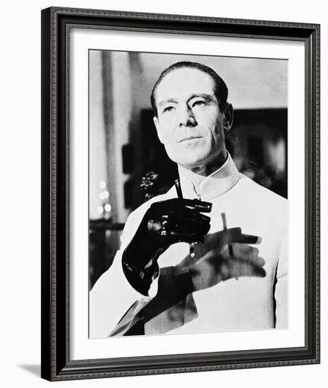 Joseph Wiseman, Dr. No (1962)-null-Framed Photo