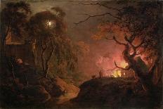 A Lake by Moonlight, c.1780-82-Joseph Wright Of Derby-Giclee Print