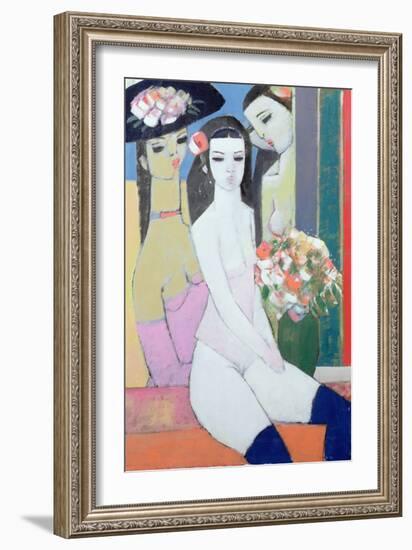 Josephine, 2008 (Oil on Canvas Board)-Endre Roder-Framed Giclee Print