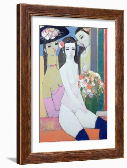 Josephine, 2008 (Oil on Canvas Board)-Endre Roder-Framed Giclee Print