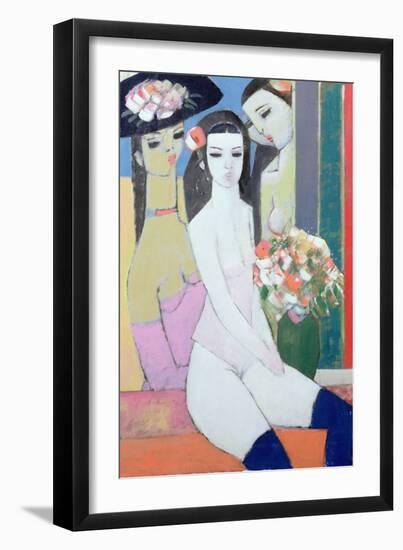 Josephine, 2008 (Oil on Canvas Board)-Endre Roder-Framed Giclee Print