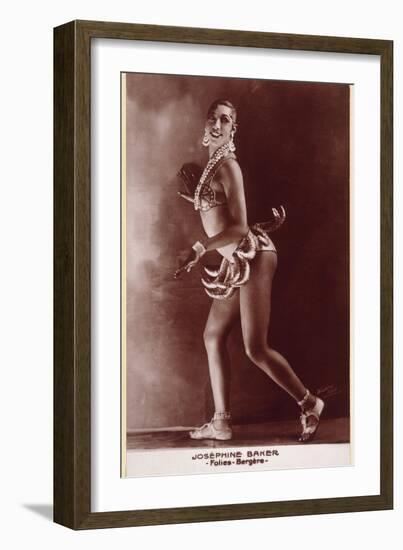 Josephine Baker (1906-1975)-null-Framed Giclee Print