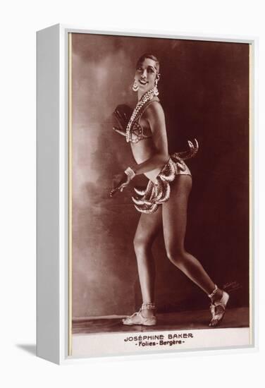 Josephine Baker (1906-1975)-null-Framed Premier Image Canvas