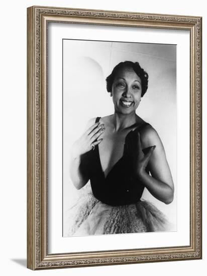 Josephine Baker, American Entertainer-Science Source-Framed Giclee Print