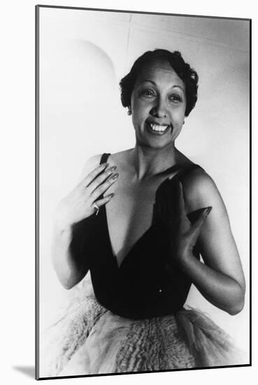 Josephine Baker, American Entertainer-Science Source-Mounted Giclee Print
