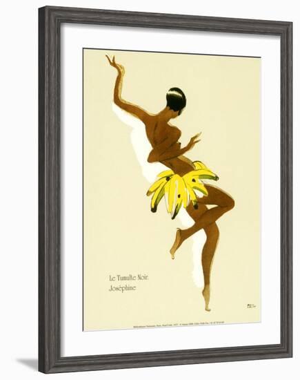 Josephine Baker, Black Thunder-null-Framed Giclee Print