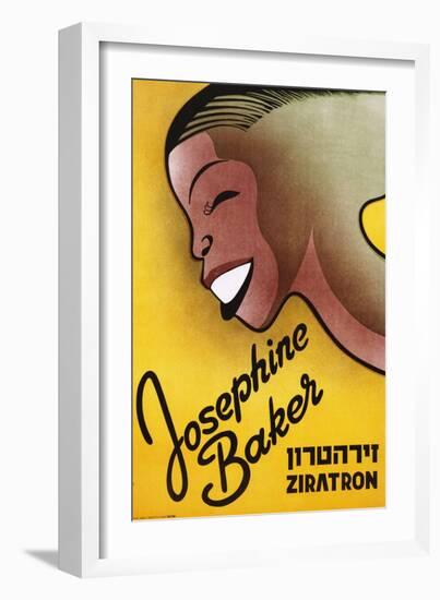 Josephine Baker Poster-null-Framed Premium Giclee Print