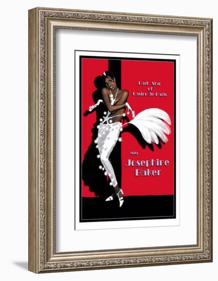 Josephine Baker-Clifford Faust-Framed Giclee Print