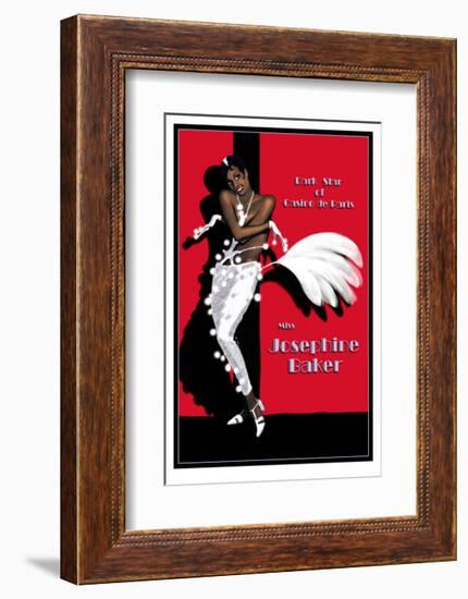 Josephine Baker-Clifford Faust-Framed Giclee Print