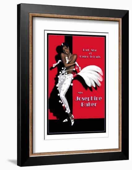 Josephine Baker-Clifford Faust-Framed Giclee Print