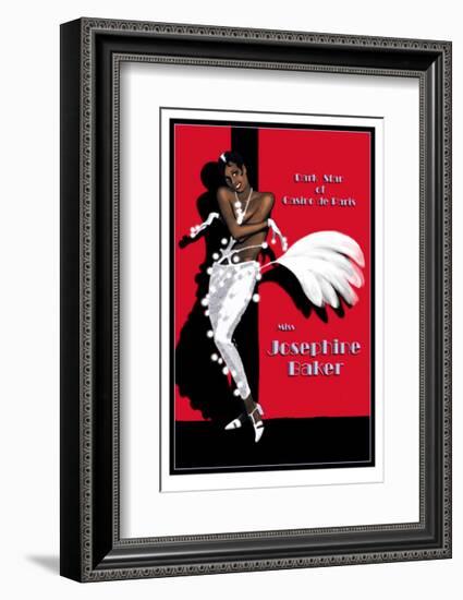 Josephine Baker-Clifford Faust-Framed Giclee Print