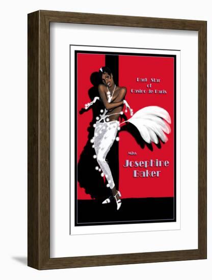 Josephine Baker-Clifford Faust-Framed Giclee Print