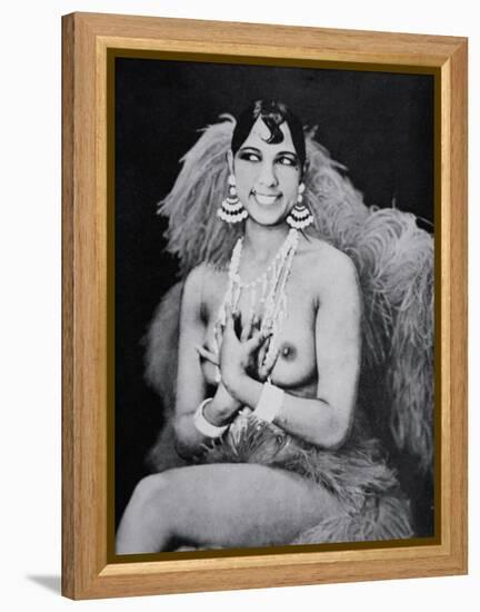 Josephine Baker-null-Framed Premier Image Canvas