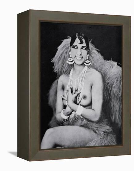 Josephine Baker-null-Framed Premier Image Canvas