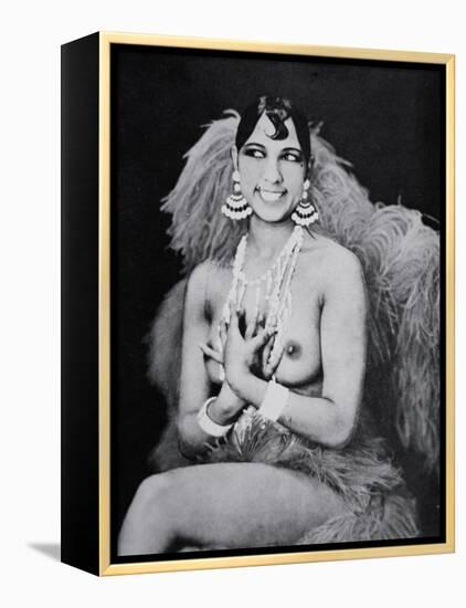 Josephine Baker-null-Framed Premier Image Canvas