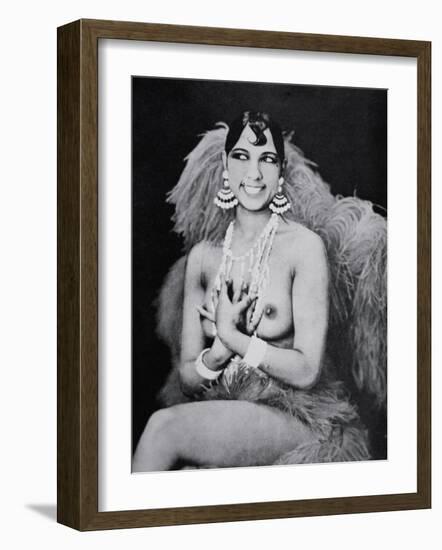 Josephine Baker--Framed Photographic Print