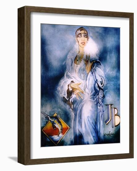 Josephine Baker-John Erskine-Framed Giclee Print