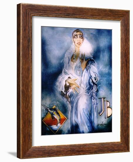 Josephine Baker-John Erskine-Framed Giclee Print