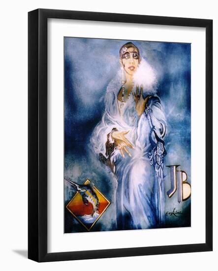 Josephine Baker-John Erskine-Framed Giclee Print