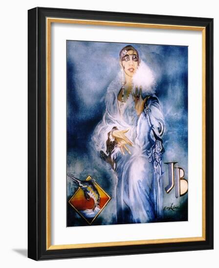 Josephine Baker-John Erskine-Framed Giclee Print