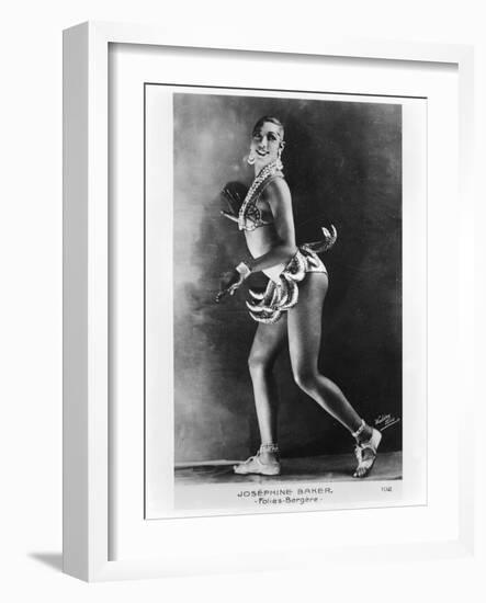 Josephine Baker-Stanislaus Walery-Framed Giclee Print