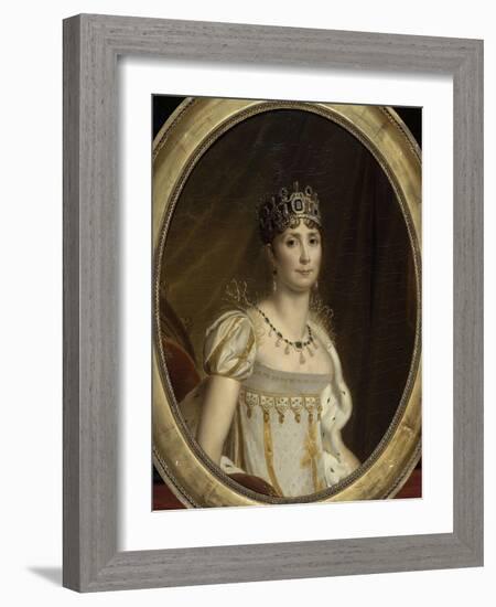 Joséphine De Beauharnais, the First Wife of Napoléon Bonaparte (1763-181), 1801-François Pascal Simon Gérard-Framed Giclee Print