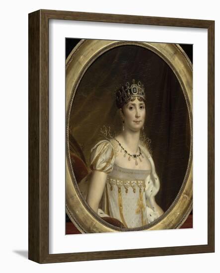 Joséphine De Beauharnais, the First Wife of Napoléon Bonaparte (1763-181), 1801-François Pascal Simon Gérard-Framed Giclee Print