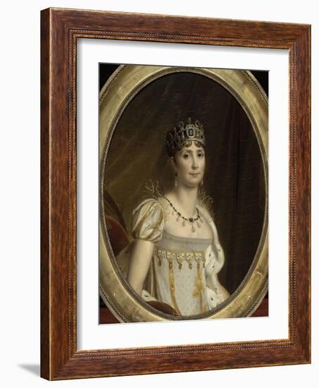 Joséphine De Beauharnais, the First Wife of Napoléon Bonaparte (1763-181), 1801-François Pascal Simon Gérard-Framed Giclee Print