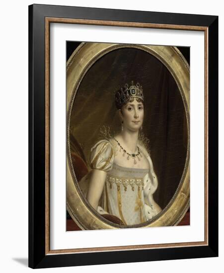 Joséphine De Beauharnais, the First Wife of Napoléon Bonaparte (1763-181), 1801-François Pascal Simon Gérard-Framed Giclee Print