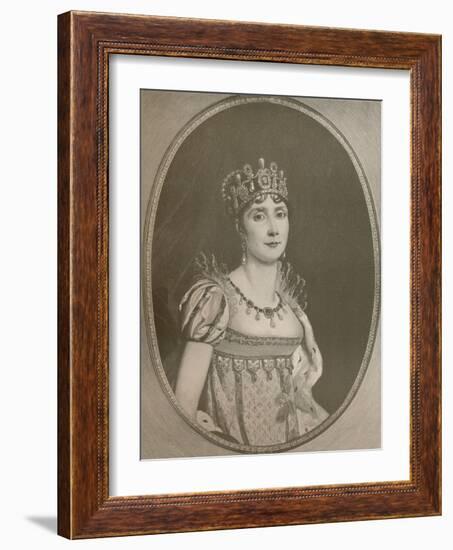 'Josephine - Empress of the French', c1808, (1896)-Henry Wolf-Framed Giclee Print