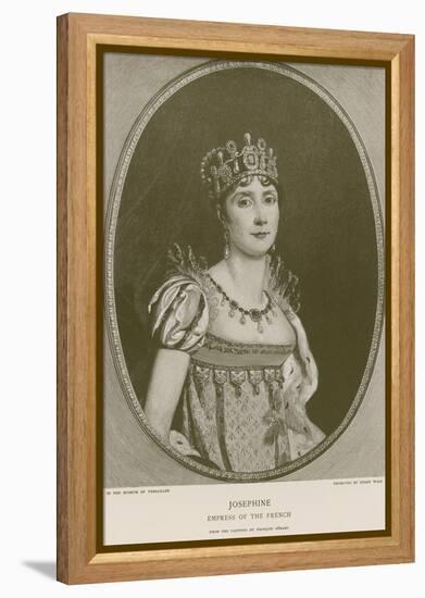 Josephine, Empress of the French-Francois Gerard-Framed Premier Image Canvas