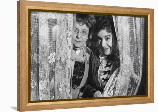 Josephine Hull, Jean Adair, Arsenic and Old Lace, 1944-null-Framed Premier Image Canvas