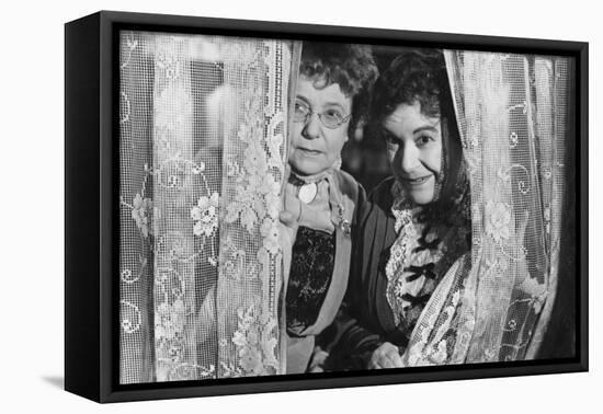 Josephine Hull, Jean Adair, Arsenic and Old Lace, 1944-null-Framed Premier Image Canvas