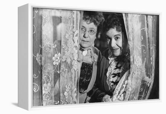 Josephine Hull, Jean Adair, Arsenic and Old Lace, 1944-null-Framed Premier Image Canvas