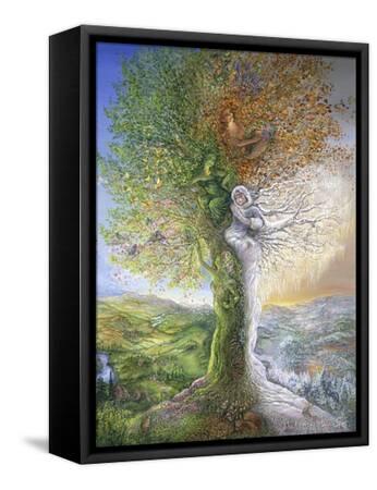 4 Seasons Tree Landscape Canvas Art Set - Spring Summer Fall Winter Nature Prints For Living Room Decor - View #10