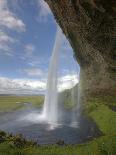 Scenic from Behind the Seljalandsfoss Waterfall, Selfoss, Iceland-Josh Anon-Photographic Print
