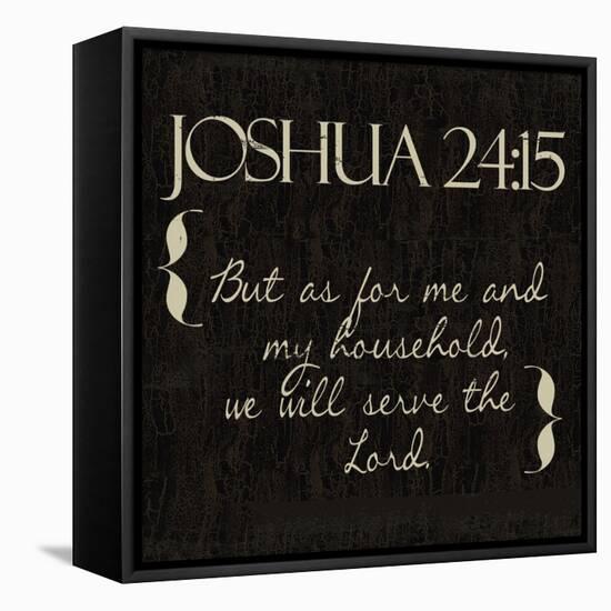 Joshua 24-15-Taylor Greene-Framed Stretched Canvas