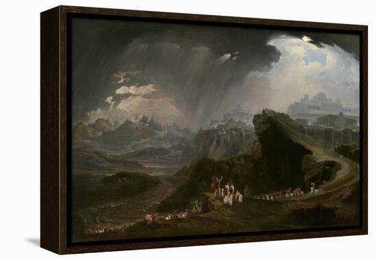 Joshua Commanding the Sun to Stand Still Upon Gibeon, 1816-John Martin-Framed Premier Image Canvas