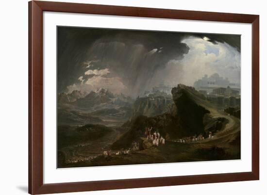 Joshua Commanding the Sun to Stand Still Upon Gibeon, 1816-John Martin-Framed Giclee Print