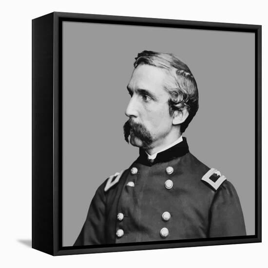 Joshua L. Chamberlain, Vector Portrait-Stocktrek Images-Framed Premier Image Canvas